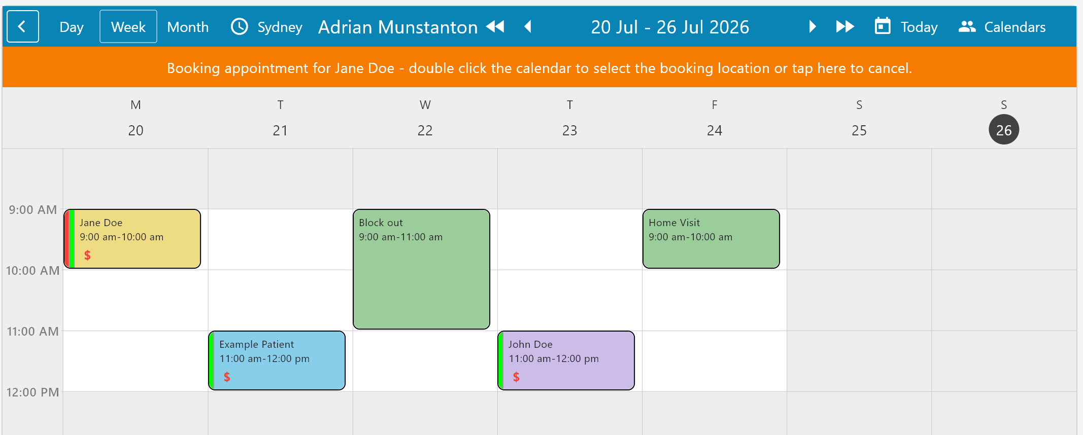 Practice Master Pro telehealth video consultation booking software